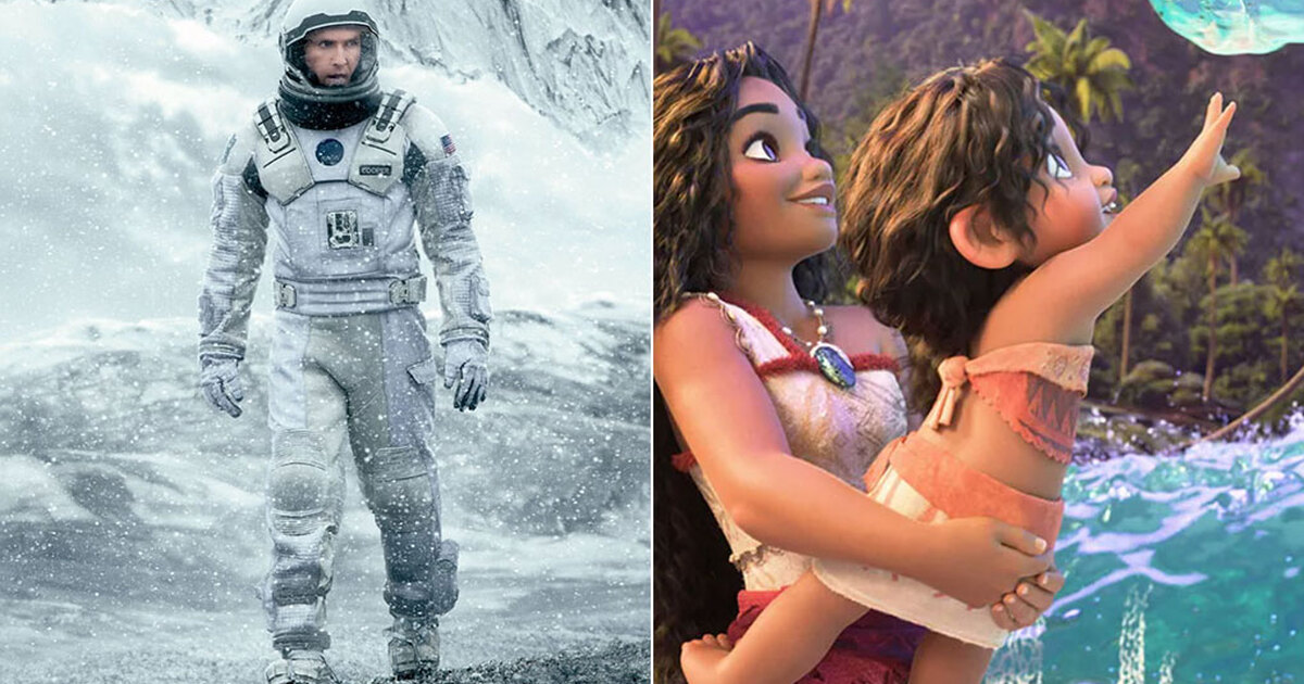 Megahitová Vaiana letí k miliardě, Nolanovo sci-fi Interstellar hlásí úspěšný návrat do kin