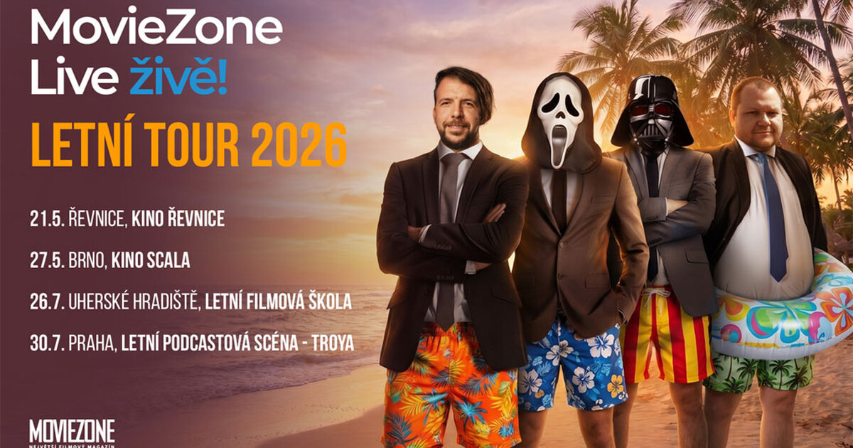 MovieZone vyráží na letní tour